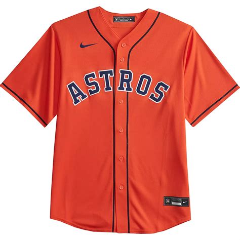 nike men's houston astros blank official replica alt jersey